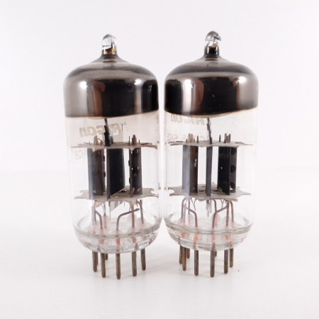 2 X ECC85 TRIGON TUBE. PAIR. 25. CH136