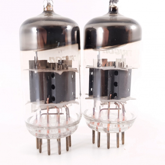 2 X ECC85 TRIGON TUBE. PAIR. 25. CH136
