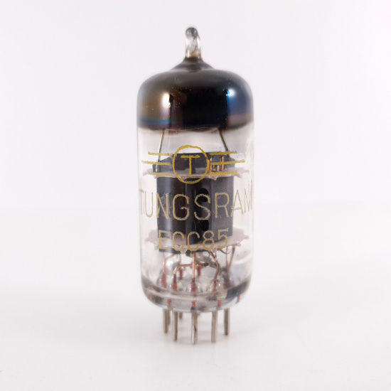 1 X ECC85 TUNGSRAM TUBE. TESLA 1960s...