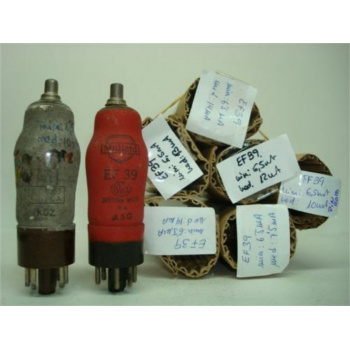 1 X EF39 TUBE. MIXED...