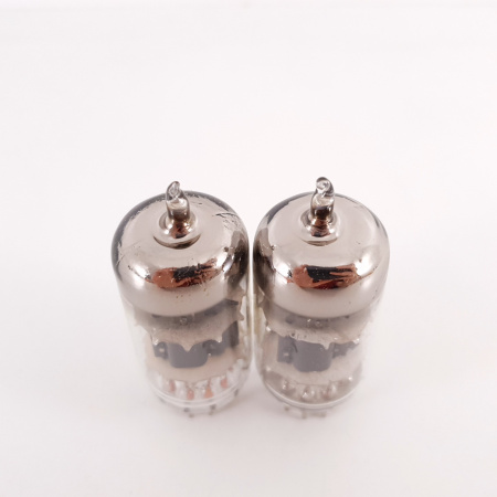 2 X ECC85 ORION TUBE. COPPER RODS. MATCHED PAIR. 29. CH136