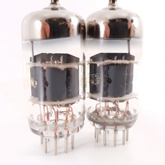 2 X ECC85 ORION TUBE. COPPER RODS....