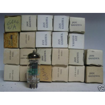 1 X 6AH6WA TUBE. NOS / NIB....
