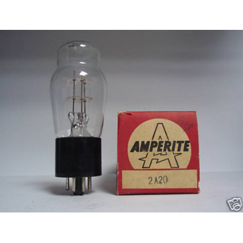 1 X 2A20 AMPERITE TUBE....