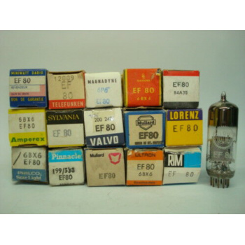 EF80 TUBE. 6BW7 TUBE. NOS /...