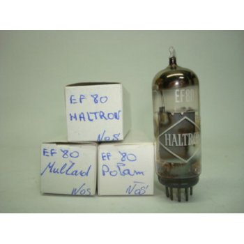EF80 TUBE. 6BW7 TUBE. MIXED...