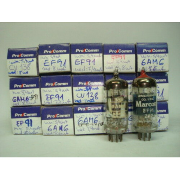 1 x EF91 TUBE. MIXED BRAND...