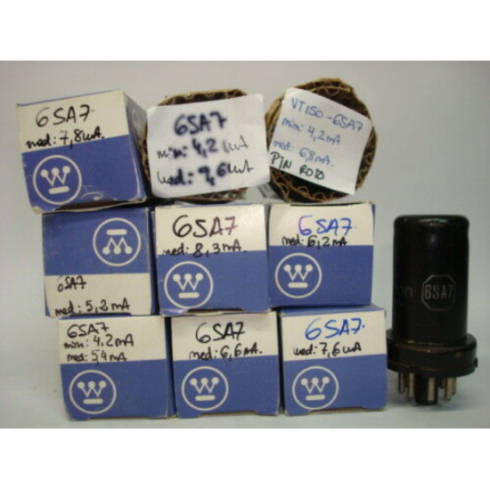 6SA7 / VT150 TUBE. USED. RC150.