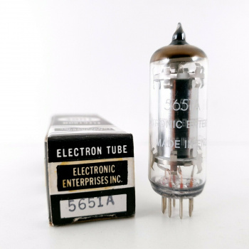 1 X 5651A TUBE. ELEC....