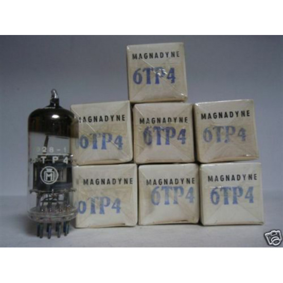 1 X 6TP4 MAGNADYNE TUBE. NOS/NIB. C92