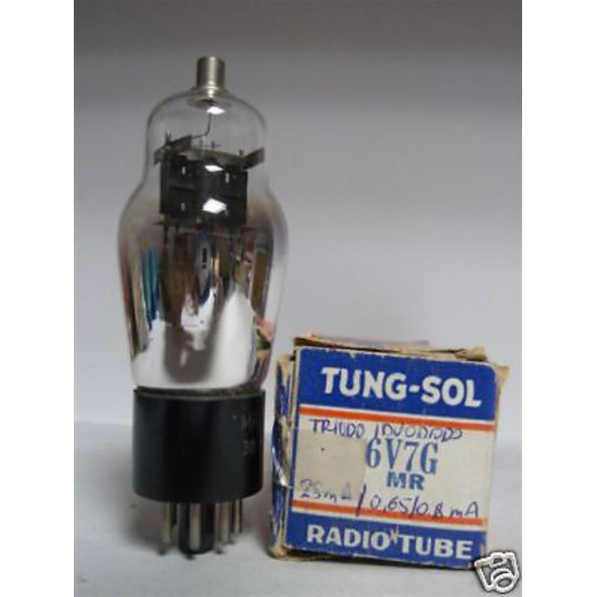 1 X 6V7G TUBE. NOS/NIB. C84