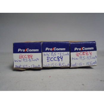 1 X ECC84 TUBE. USED. CU5