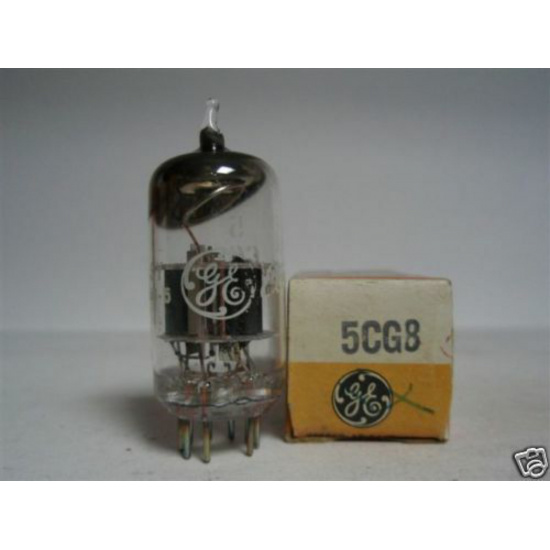 1 X 5CG8 TUBE. NOS/NIB. C90