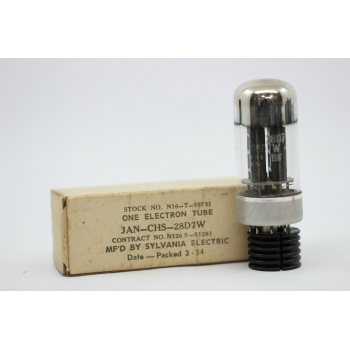 1 X JAN 28D7W SYLVANIA...