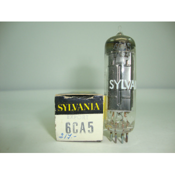 1 X 6CA5 SYLVANIA TUBE. RC165