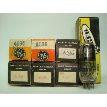 1 X 4CB6 TUBE. NOS/NIB. C109.