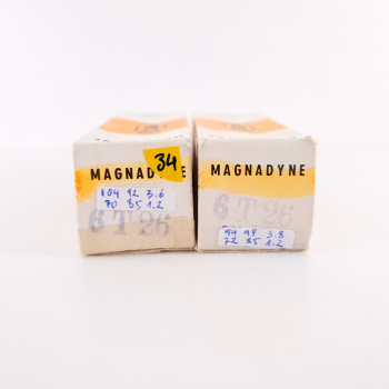 2 X 6T26 / ECC85 MAGNADYNE...
