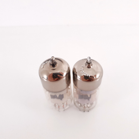 2 X 6T26 / ECC85 MAGNADYNE TUBE. COPPER RODS. MATCHED PAIR. 34. CH136
