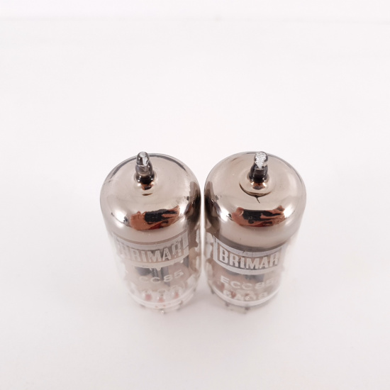2 X ECC85 BRIMAR TUBE. 1960s PROD....