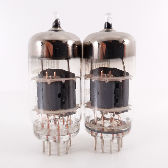2 X ECC85 BRIMAR TUBE. 1960s PROD....