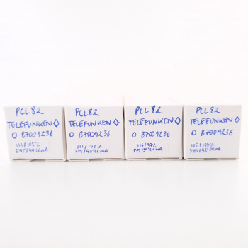 4 X PCL82 TELEFUNKEN TUBE.... 2