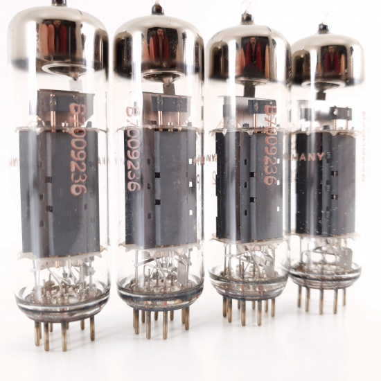 4 X PCL82 TELEFUNKEN TUBE. 1960s...