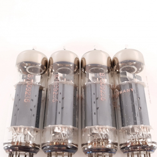 4 X PCL82 TELEFUNKEN TUBE. 1960s...