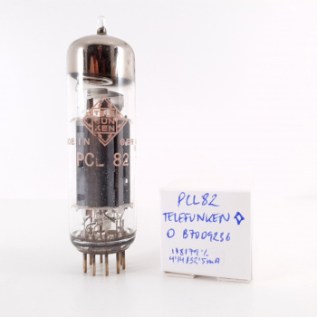 1 X PCL82 TELEFUNKEN TUBE....