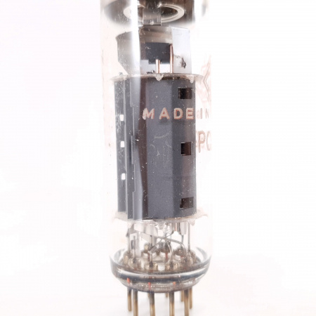 1 X PCL82 TELEFUNKEN TUBE. 1960s PROD. COPPER RODS. CU ENA