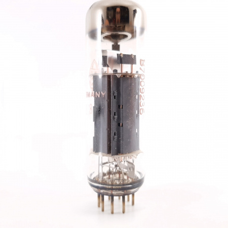 1 X PCL82 TELEFUNKEN TUBE. 1960s PROD. COPPER RODS. CU ENA