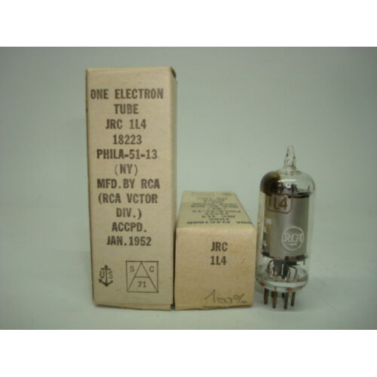 1 X 1L4 - DF92 RCA TUBE. NOS/NIB. RC38