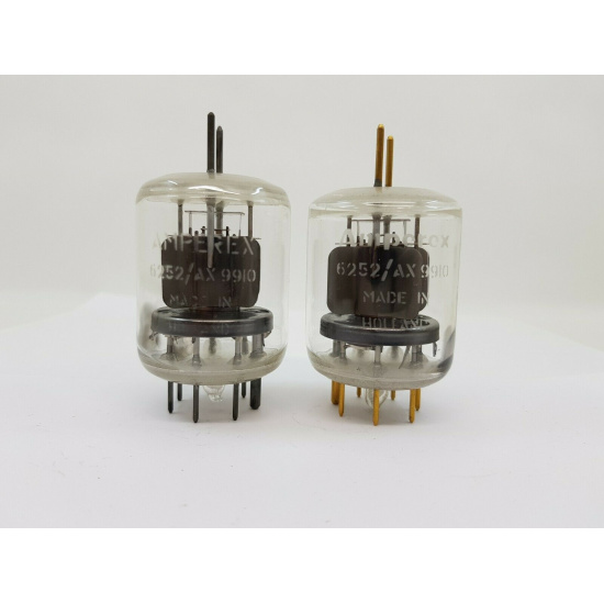 2 X 6252 - AX9910 TUBE. AMPEREX BRAND...