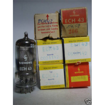 1 X ECH43 TUBE. NOS/NIB. RC66