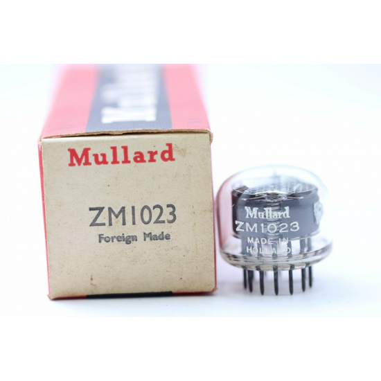 1 X ZM1023 MULLARD NIXIE TUBE.  NOS / NIB. RC162.