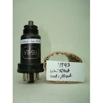 1 X VT93 TUBE. USED. C149.