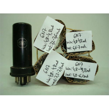 1 X 6N7 TUBE. USED. C149