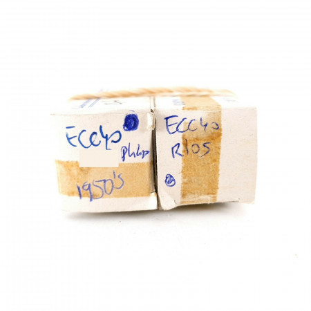 2 X ECC40 TUBE. PHILIPS / RIOS BRAND. 1960s TUNGSRAM PRODUCTION. CF  ENA