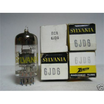1 X 6JD6 TUBE. RCB284