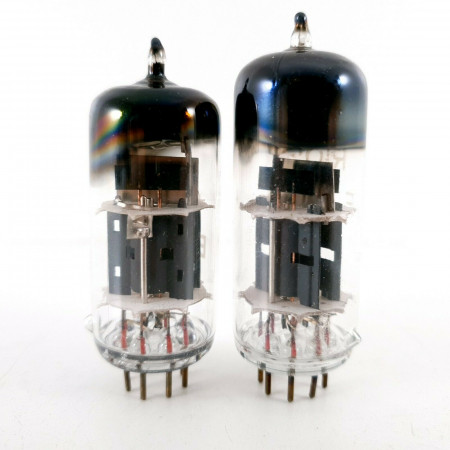 2 X ECC40 TUBE. PHILIPS / RIOS BRAND. 1960s TUNGSRAM PRODUCTION. CF  ENA