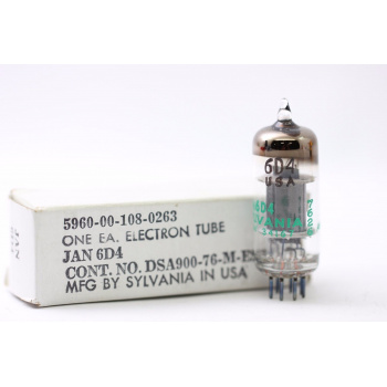 1 X 6D4 SYLVANIA TUBE....