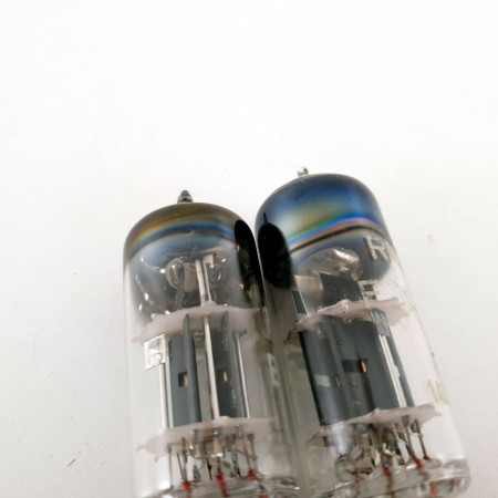 2 X ECC40 TUBE. PHILIPS / RIOS BRAND. 1960s TUNGSRAM PRODUCTION. CF  ENA