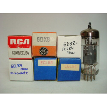 1 X ECL84 / 6DX8 TUBE. NOS....
