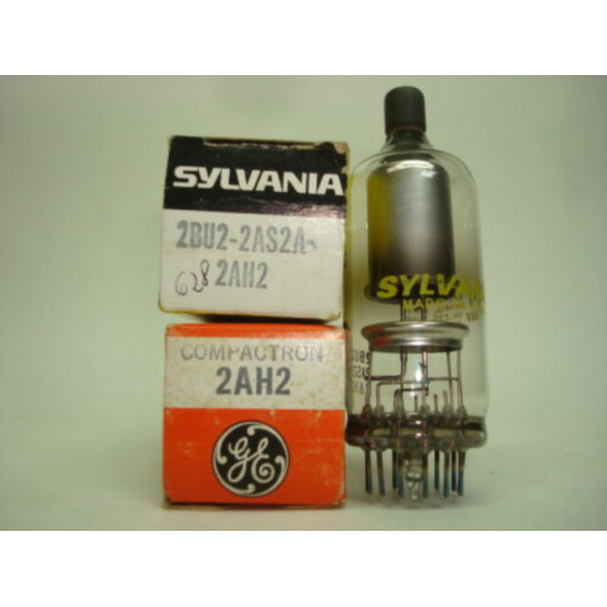 1 X 2AH2 - 2BU2 TUBE. NOS/NIB. RC97