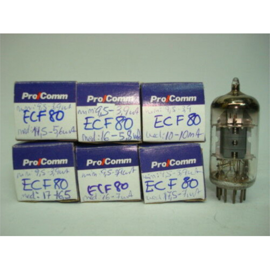 1 X ECF80 / 6BL8 TUBE. USED. RCU1