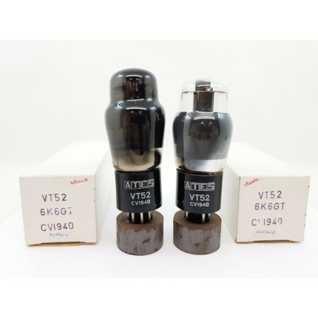 2 X VT152 - CV1940 ATES TUBE. NOS. CB395