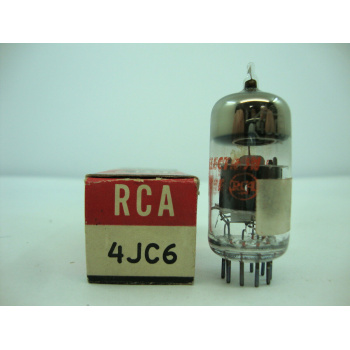 1 X 4JC6 RCA TUBE. NOS/NIB....