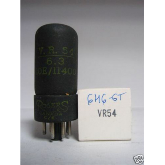 1 X 6H6GT / VR54 TUBE. C39