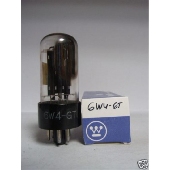 1 X 6W4GT TUBE. USED. C100