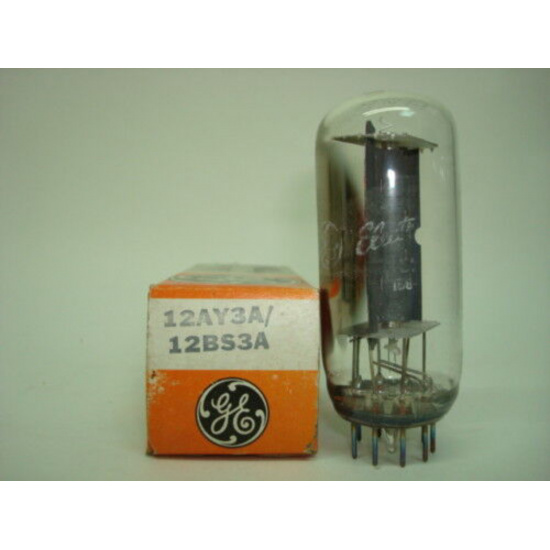 1 X 12AY3A / 12BS3A TUBE. NOS / NIB. C113