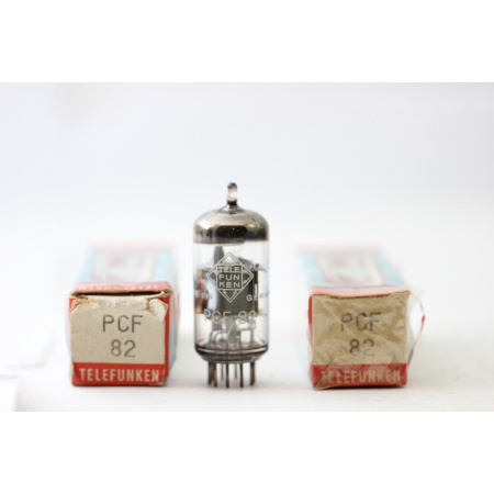 2 X PCF82 TELEFUNKEN. PAIR. RCB3